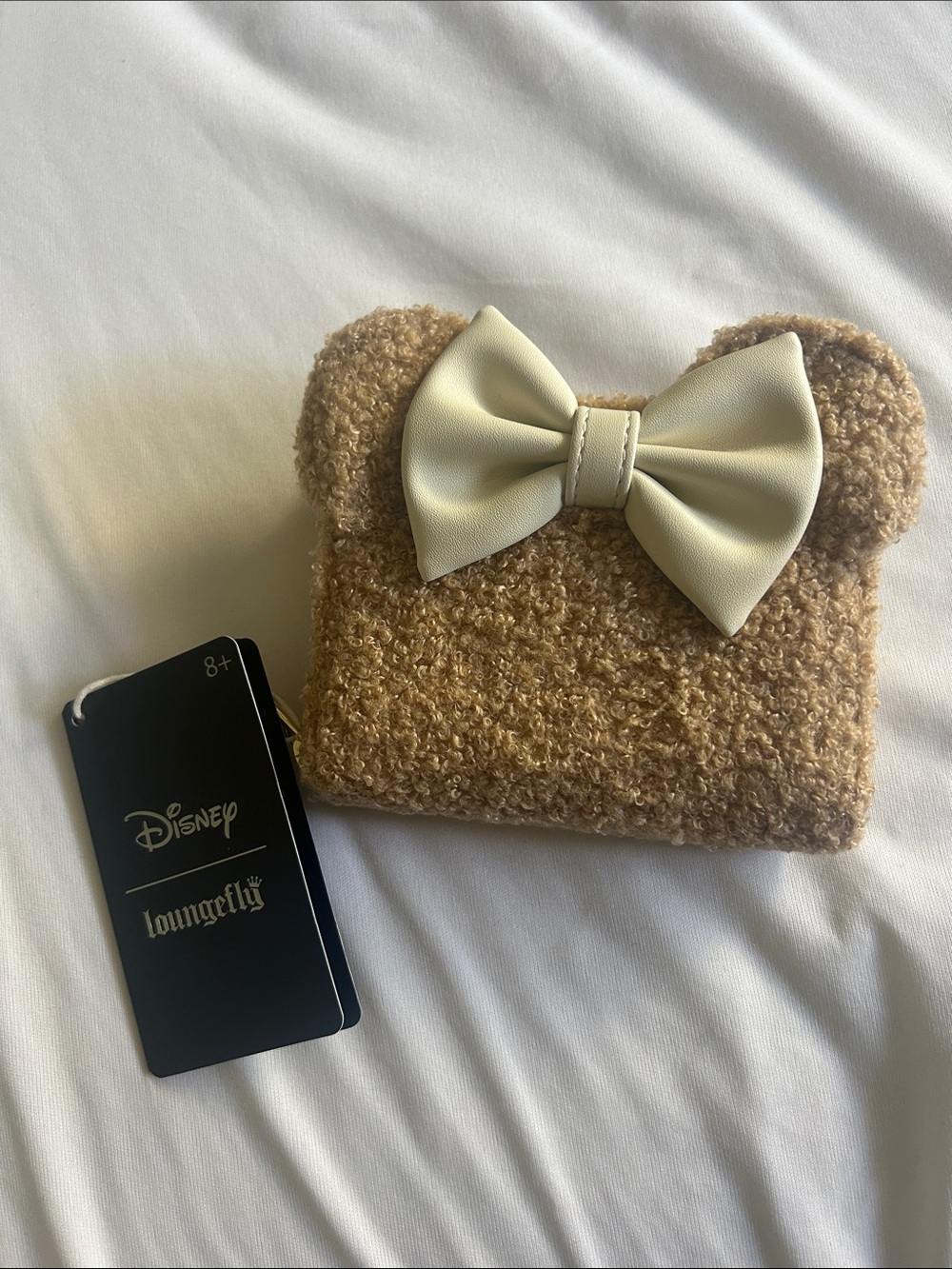 Loungefly Disney Minnie Mouse Sherpa Wallet — BoxLunch Exclusive